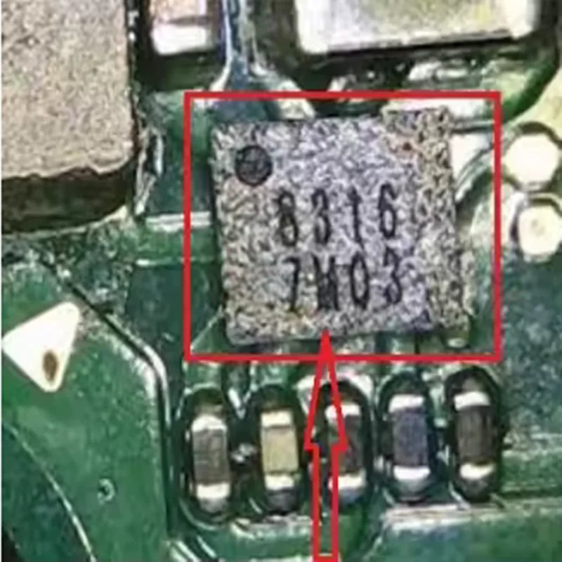 Lote 2-100 Pcs IC Driver Display LCD BD8316GWL-E2 (8316) para Nintendo Switch / Lite UFBGA-11 Repuesto