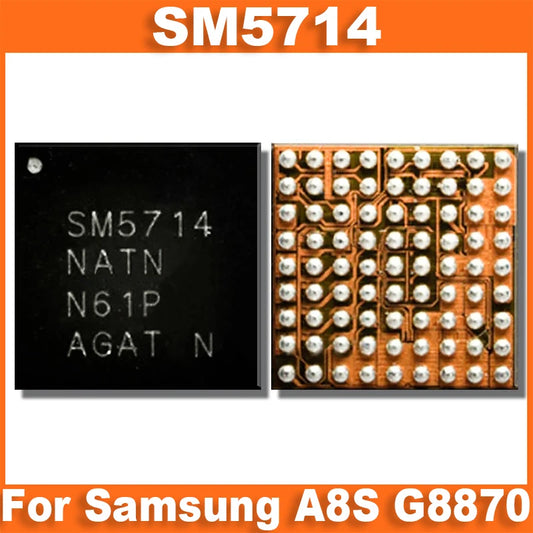 Circuito Integrado (IC) Carga SM5714 USB (Original) para Samsung Galaxy A8S(G8870)/A12(A125)/A22 (1-10 Unidades)