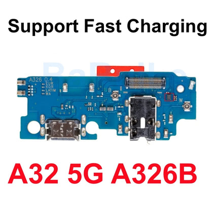 Placa Puerto Carga Rápida USB con Conector Dock y Flex para Samsung Galaxy A03/A04/A12-A14/A23/A24/A34/A52/A53/A72/A73 4G/5G