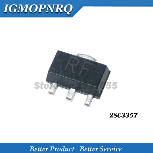 Transistor RF Alta Frecuencia 2SC3357 SMD SOT-89 - Lote 20 Piezas