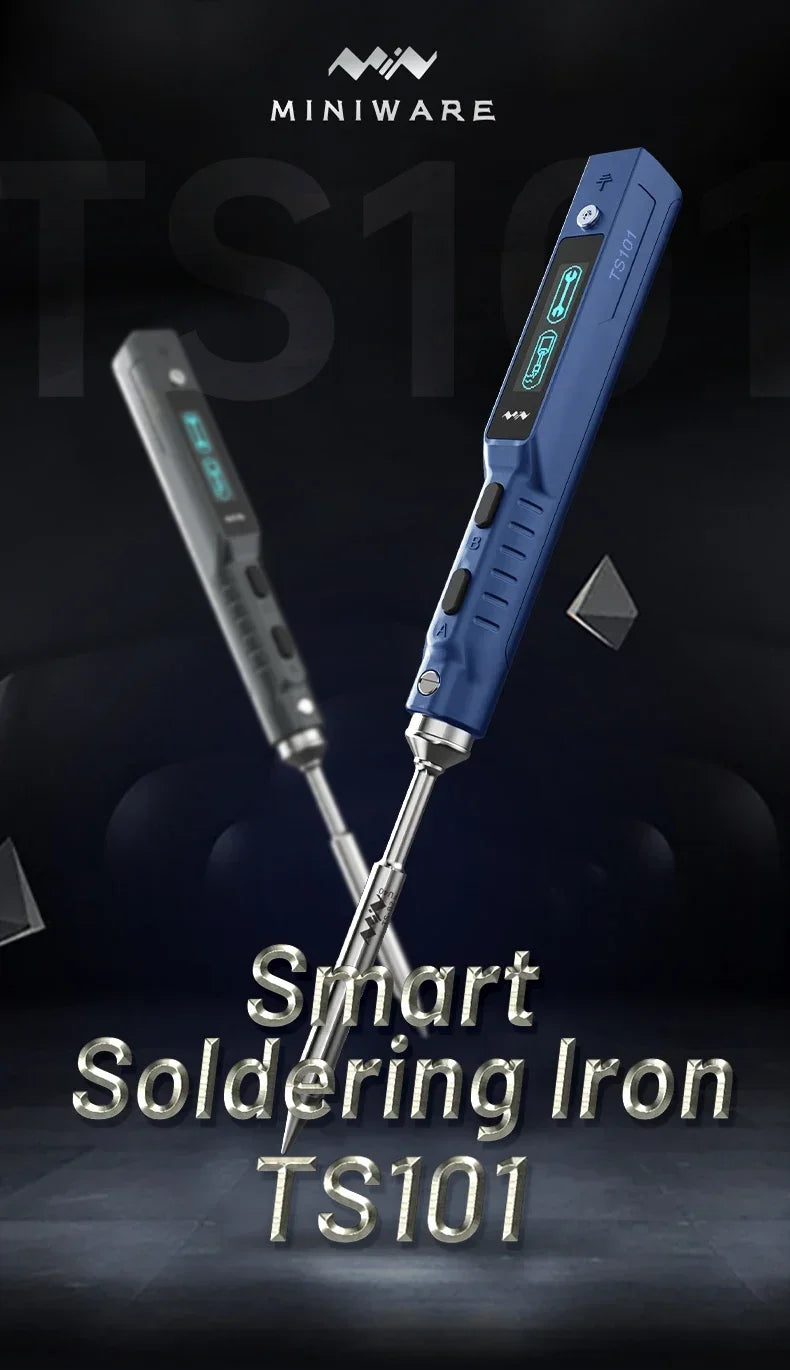 Original TS101 Portable Soldering Iron TS-BC2 PD3.1 90W TS100 Upgrade Adjustable Temperature Digital