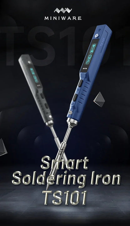 Original TS101 Portable Soldering Iron TS-BC2 PD3.1 90W TS100 Upgrade Adjustable Temperature Digital