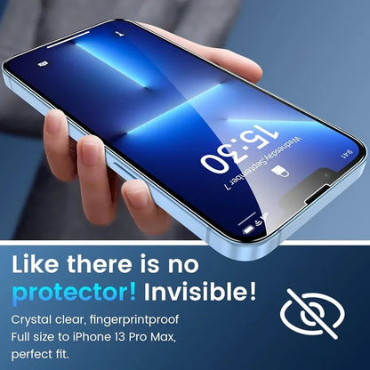Protector Pantalla Cristal Templado para iPhone 7/8 Plus / X/XR/XS Max / 11-16 Pro Max/Mini (Pack 5 Unidades)