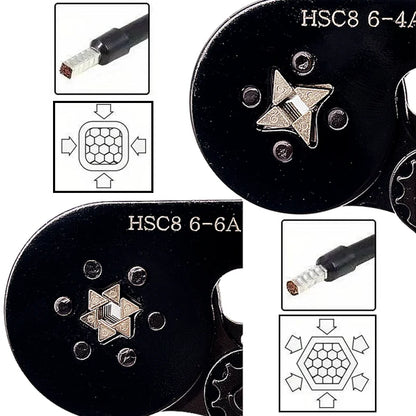 Set Terminales Tubulares Aislados VE Crimp (400-2120 Piezas/Caja) Conector Extremo Cable Eléctrico