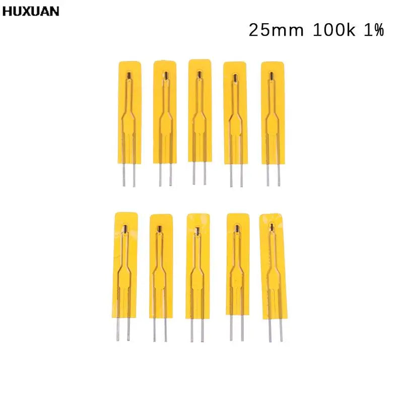 Termistor NTC Película Fina MF5B SMD B3950 10K/50K/100K Ohm 1% (Largo 2.5/5cm) - Lote 10 Piezas