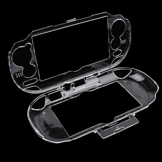 Funda Carcasa Protectora Piel TPU Cristal Transparente para Consola Portátil Sony PS Vita 1000 (PSV1000)