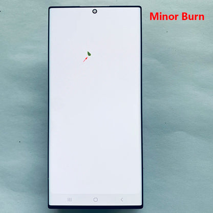Pantalla 6.8" Super AMOLED con Marco y Digitalizador Táctil para Samsung S22 Ultra (S22U/S908B/S908U) (Con Defecto Estético)
