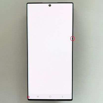 Pantalla 6.8" Super AMOLED con Marco y Digitalizador Táctil para Samsung S22 Ultra (S22U/S908B/S908U) (Con Defecto Estético)