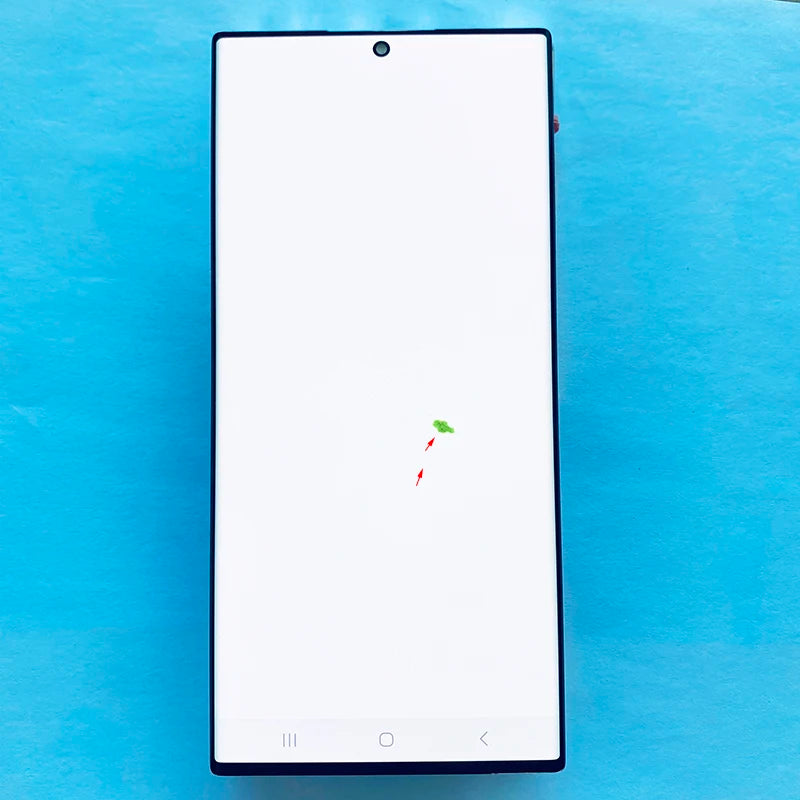 Pantalla 6.8" Super AMOLED con Marco y Digitalizador Táctil para Samsung S22 Ultra (S22U/S908B/S908U) (Con Defecto Estético)