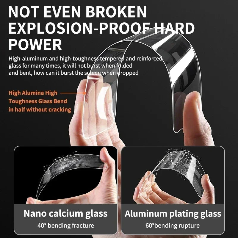 Protector Pantalla Cristal Templado para iPhone 7/8 Plus / X/XR/XS Max / 11-16 Pro Max/Mini (Pack 3 Unidades)