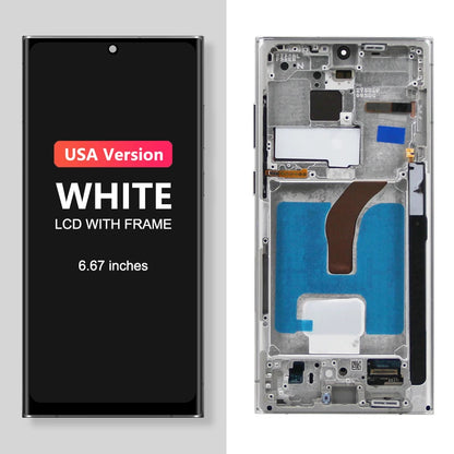 Pantalla AMOLED con Digitalizador Táctil para Samsung Galaxy S22 Ultra (S908/S908B/S908U/S908W/S908E) (Repuesto)