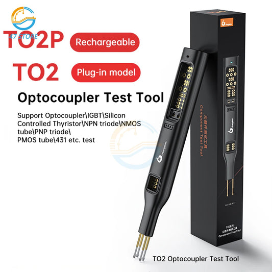 Tester Optoacopladores TO2/TO2P Herramienta Reparación Electrónica Prueba Online Módulo Detección
