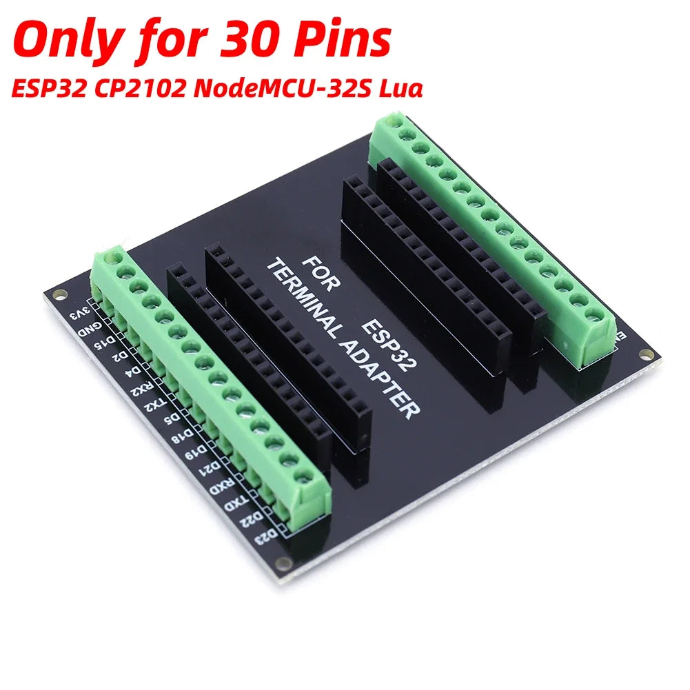 Módulo Desarrollo ESP32 Nodemcu (30 Pines, Tipo C) ESP32-WROOM-32 / ESP32-S WiFi + Bluetooth compatible (1-10 Unidades)