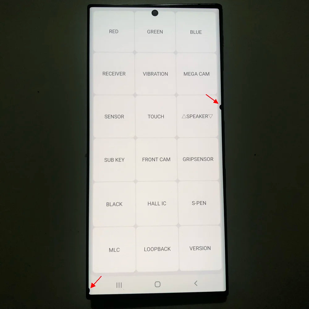 Pantalla AMOLED con Digitalizador Táctil para Samsung Galaxy S23 Ultra 5G (S918B) (Con Defecto Estético, Probada)