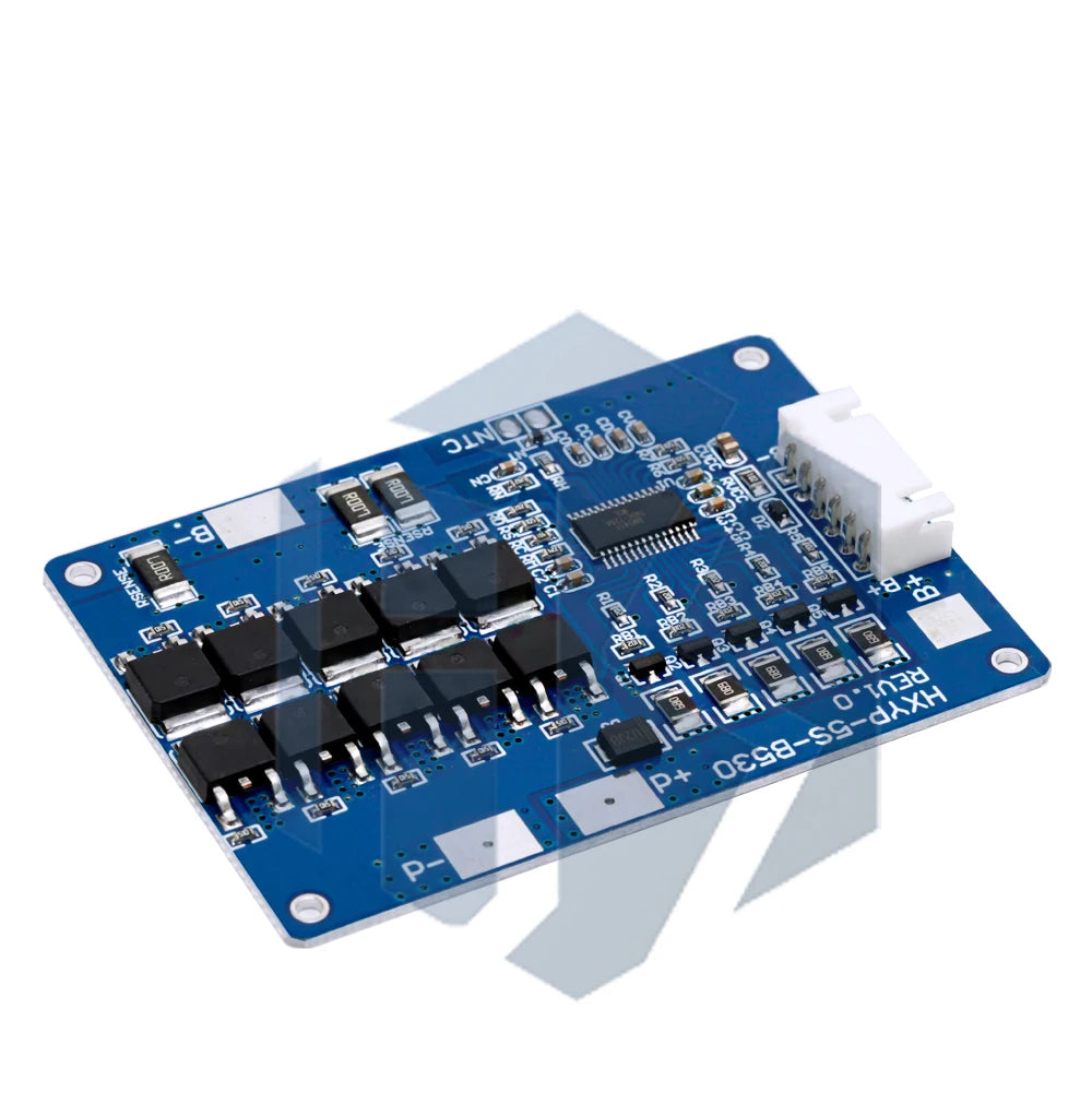 5S 18V 21V 30A 45A BMS Lithium Battery Charging Protection Board With NTC Resistors With Balance And NTC Temperature Protection