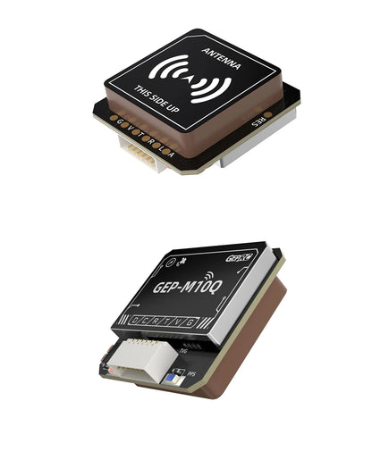 Módulo GPS GEPRC Serie GEP-M10 con Chip Flash, Magnetómetro QMC5883, Barómetro DPS310 y Capacitor Farad para Drones RC