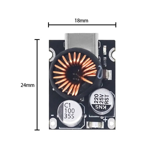 Módulo Carga Rápida 65W Soporta PD3.1(PPS)/QC2.0/QC3.0/FCP/SCP/AFC Interface USB-C Protocolo Rápido