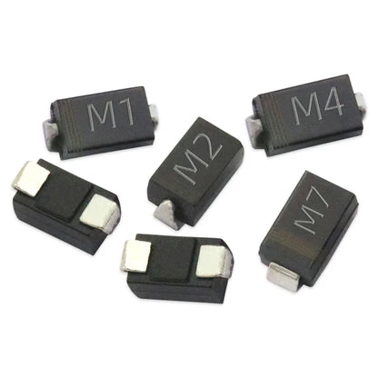 Kit Surtido Diodos SMD Rectificadores (M1, M4, M7) y Schottky - 100 Piezas