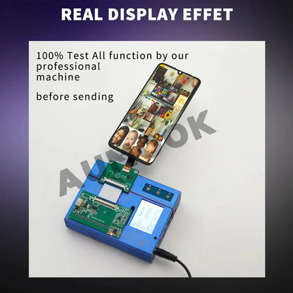 Pantalla LCD para Samsung Galaxy A23 4G 5G A235 A236, Panel de montaje de digitalizador con pantalla táctil con marco, piezas de repuesto de pantalla LCD