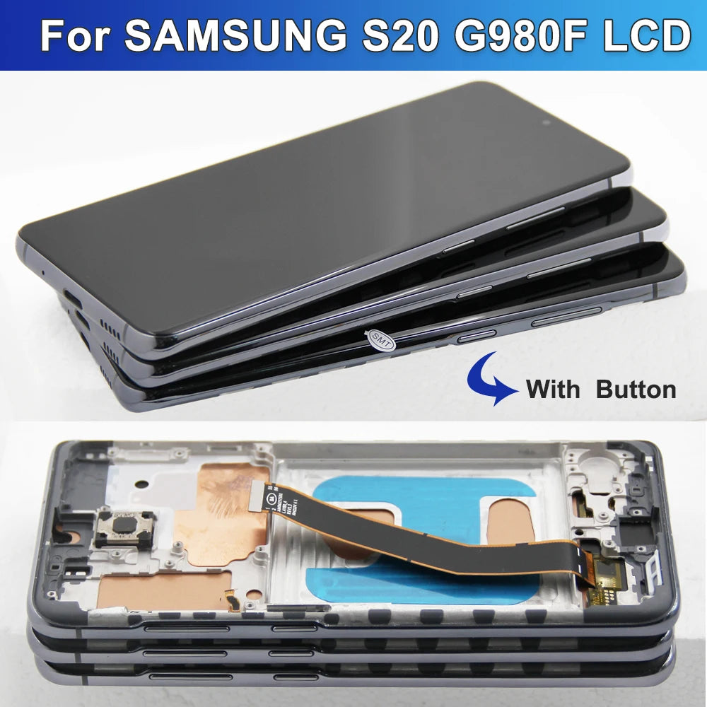 Pantalla TFT 4G con Marco para Samsung Galaxy S20 (Digitalizador Táctil)