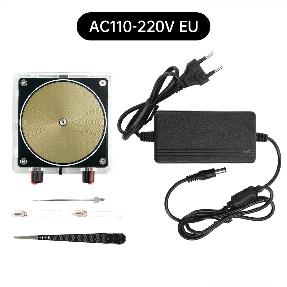 Kit DIY Bobina Tesla Musical Bluetooth Dual Modo (Entrada AC 110-220V) - Rayo Artificial Táctil