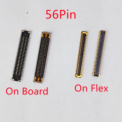 5-20 Conectores Flex FPC 56 Pines para Pantalla LCD Samsung Galaxy (Varias Series)
