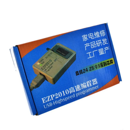 Kit Programador USB SPI Alta Velocidad AEAK EZP2010 + Clips Test + Sockets Soporta EEPROM 24/25/93, Flash 25 BIOS Chip