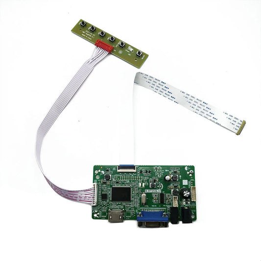 Kit Placa Controladora EDP para Panel 15.6" B156HTN03.6/.7/.8 (1920x1080) HDMI/VGA Driver LED/LCD