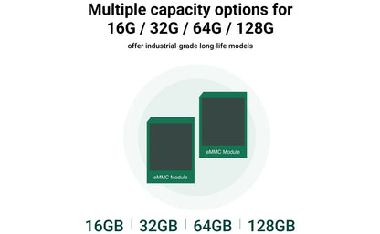 Módulo eMMC Radxa (Hasta 128GB, Conectable, Compatible con SBCs Radxa)