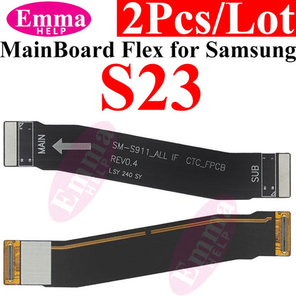 2 Flex de Placa Principal para Samsung Galaxy (Varias Series, Conexión LCD)