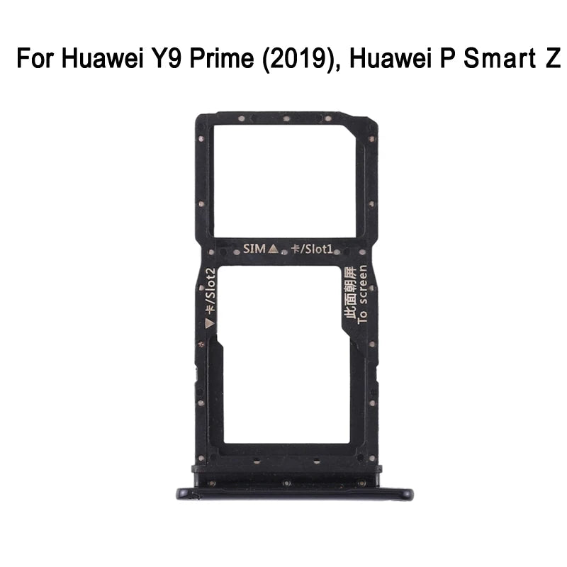 Bandeja Doble Tarjeta SIM (SIM1+SIM2/Micro SD) para Huawei P Smart Z / Y9 Prime 2019 (Repuesto)
