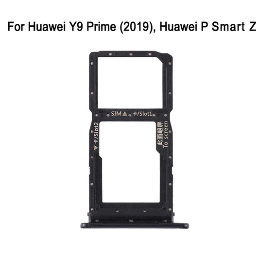 Bandeja Doble Tarjeta SIM (SIM1+SIM2/Micro SD) para Huawei P Smart Z / Y9 Prime 2019 (Repuesto)
