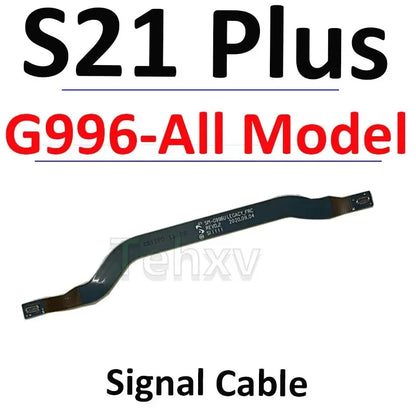 Antena de señal, bobina NFC, puerto de carga inalámbrico, placa conectora, micrófono, Cable LCD para Samsung Galaxy S21 Plus G996B G996U