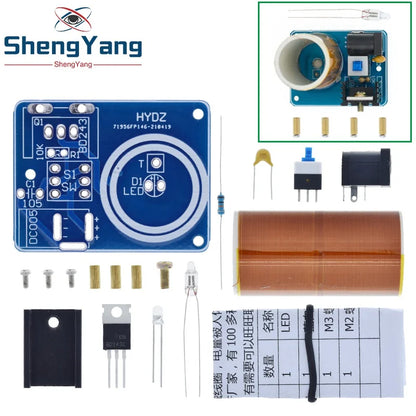 Kit DIY Mini Bobina Tesla BD243C - Módulo Electrónico TZT