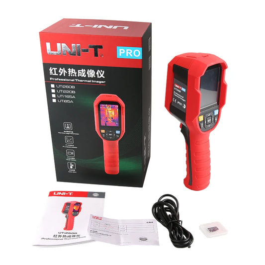 Termógrafo Infrarrojo UNI-T UTi260B / UTi260A HD (256x192) - Cámara Térmica Portátil Scanner IR (Batería Incluida)