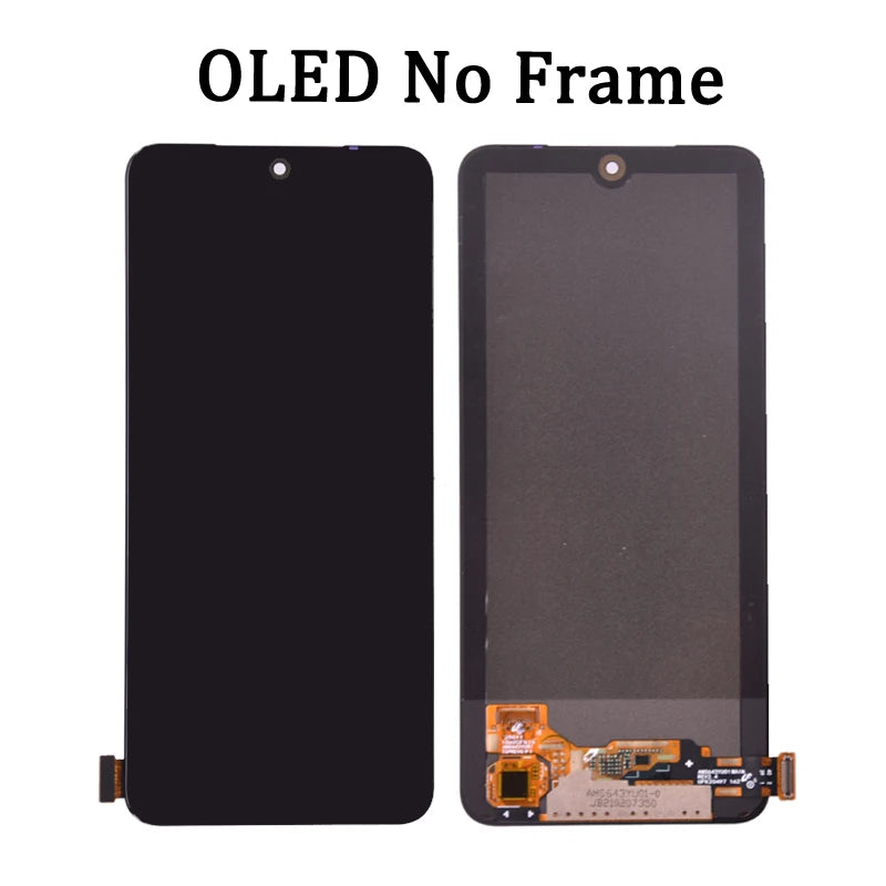 6.43" Super Amoled For Xiaomi Redmi Note 10 LCD Display with Touch Screen Digitizer Assembly For Redmi Note10S M2101K7AG Display