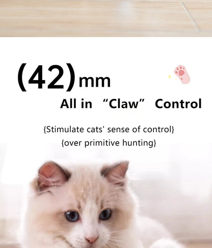 Bola Interactiva Automática Rodante Mágica para Gatos (Juguete Inteligente Electrónico Interior) Accesorios Juego Gato (2 Unidades)