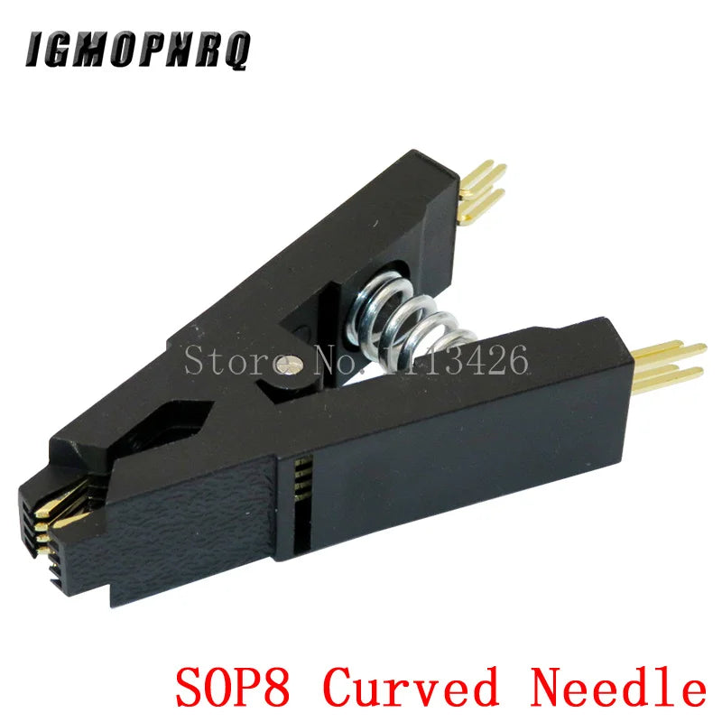 Kit Programador USB CH341A 24/25 Series EEPROM Flash BIOS + Clip Test SOIC8/SOP8 (Variante CH)