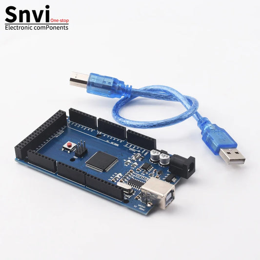 Placa Desarrollo MEGA2560 R3 (ATmega2560-16AU, CH340G) AVR USB / MEGA2560 PRO para Placa Expansión Arduino DIY Kit