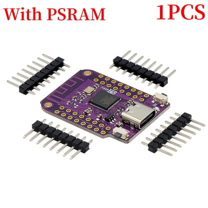 Placa WiFi IoT ESP32 S2 Mini (ESP32-S2FN4R2, 4MB Flash, Tipo C) compatible Arduino/MicroPython (1/2 Unidades)