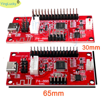Placa Encoder PCB Joystick Arcade Inalámbrico Bluetooth USB Zero Delay (Controlador 3 en 1) para Sanwa/PC/PS3/PS4 DIY