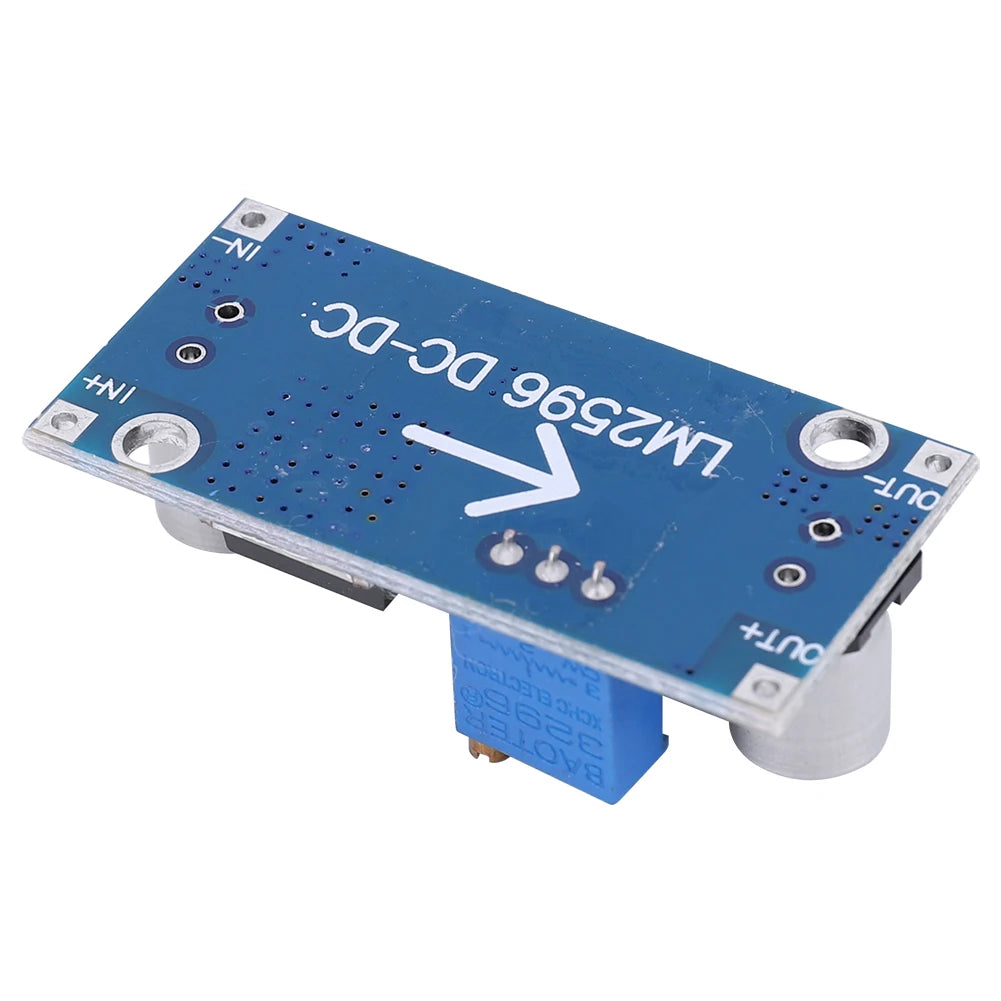 Lote 1/10 Pcs Módulo Convertidor Buck LM2596 DC-DC 3A Ajustable Step-Down 24V/12V/5V/3V