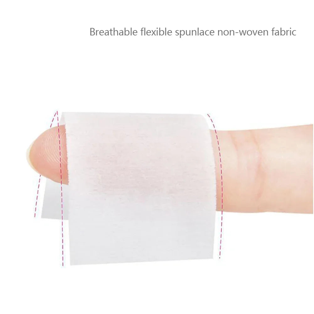 10/100Pcs Car Detailing Disposable Alcohol Disinfection Cotton Pad Wash Care Phone Cleaning Wiper Screen Glasses Cleaning Cotton