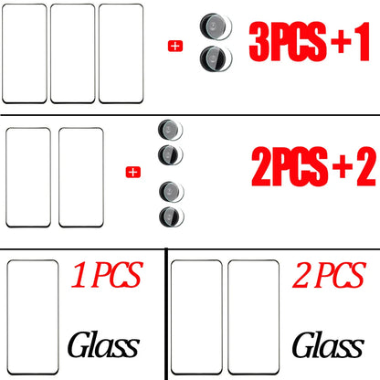 Pelicula, Front Tempered Glass For Xiaomi Redmi Note 14 10 11 12 13 Pro 5G Screen Protectors Redmi Note 12S 11S 10S cristal templado Note10 S protector pantalla Note11 verre trempé Redmi Note12 Pro Plus Camera Film