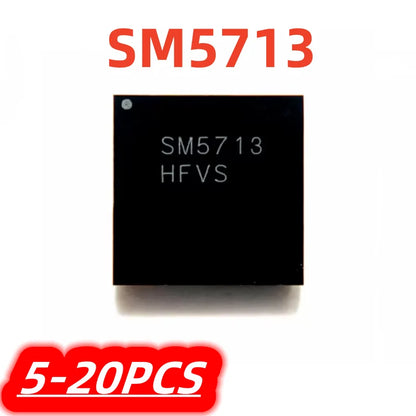 Circuito Integrado (IC) Gestión Energía SM5713 (Pequeño) para Samsung S10/S10+/A40(A405)/A50(A505/A507)/A51(A515)/A60(A605)/M215/M307 (G973/G975) (5-20 Unidades)