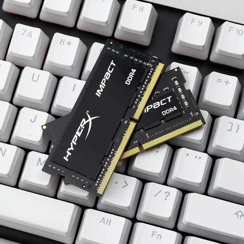 Memoria RAM HyperX Laptop DDR4 SODIMM (4/8/16GB, 2133-3200MHz, 260pin) - Compatible Intel CPU