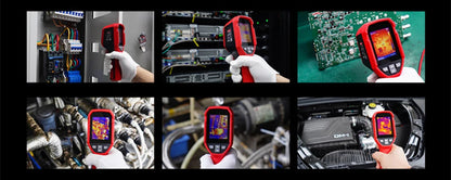 Termógrafo Infrarrojo UNI-T UTi160S (160x120) con Láser y Software PC - Cámara Termográfica IR