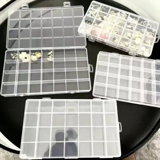 Organizador Joyas Anti-Fugas con Divisores Ajustables para Clasificar/Exhibir Accesorios