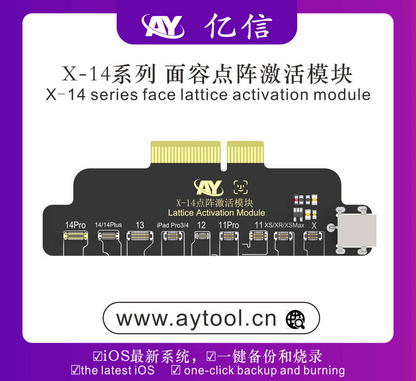 AY A108 BOX Face ID Programmer For iPhone X-15 Pro Max Dot Matrix Projector Repair True Tone Fix Battery Health Data Change Tool