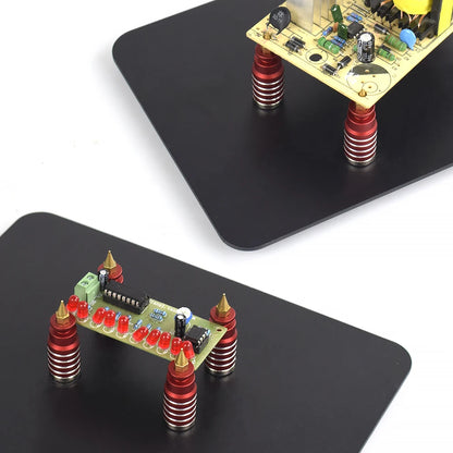 Soporte Placa Circuito PCB NEWACALOX con 4 Bases Magnéticas Fuertes para Soldadura/Reparación/Modelismo/DIY/Joyería